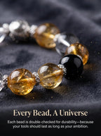 The Capricorn Architect: Balance & Ambition Mala
