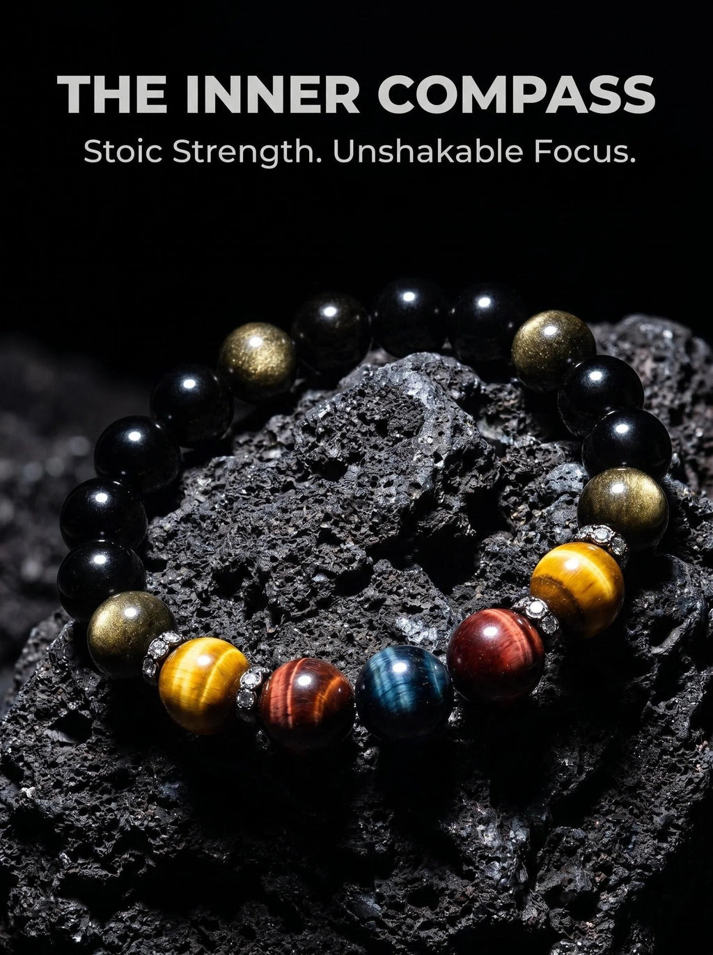 The Inner Compass | Stoic Shield & Momentum Bracelet