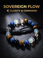 The Sovereign Flow | Clarity & Command Bracelet