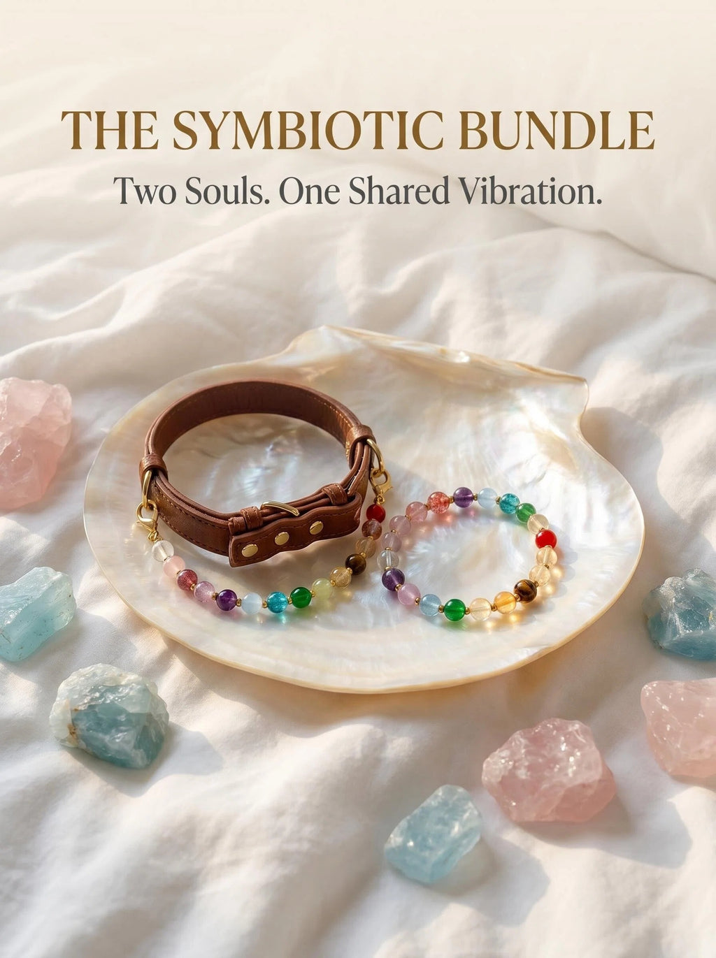 Human & Pet Matching Crystal Set | Seven Chakra Bundle