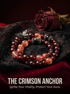 The Crimson Anchor | Vitality & Gothic Protection Wrap