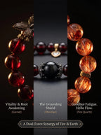 The Crimson Anchor | Vitality & Gothic Protection Wrap