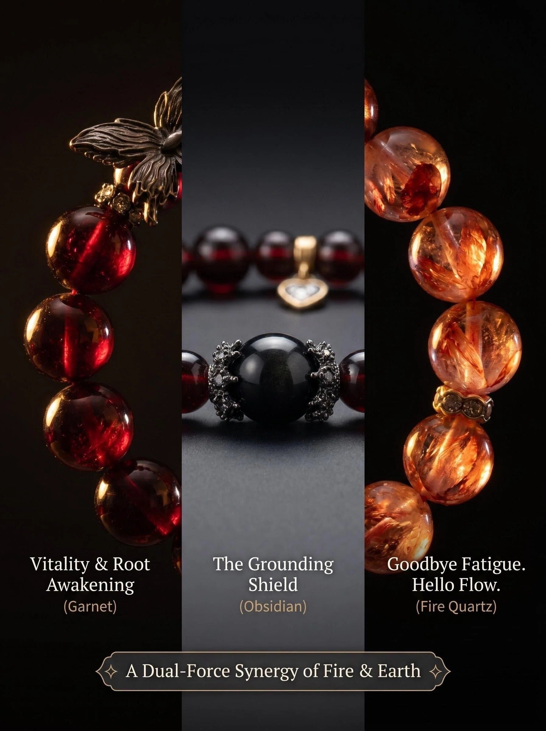 The Crimson Anchor | Vitality & Gothic Protection Wrap