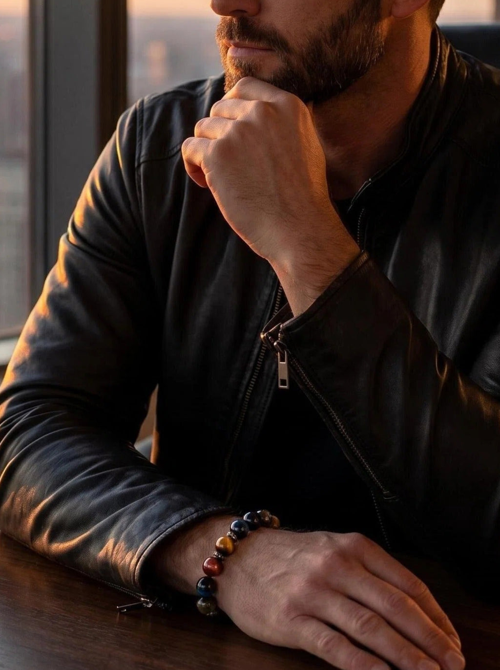 The Inner Compass | Stoic Shield & Momentum Bracelet