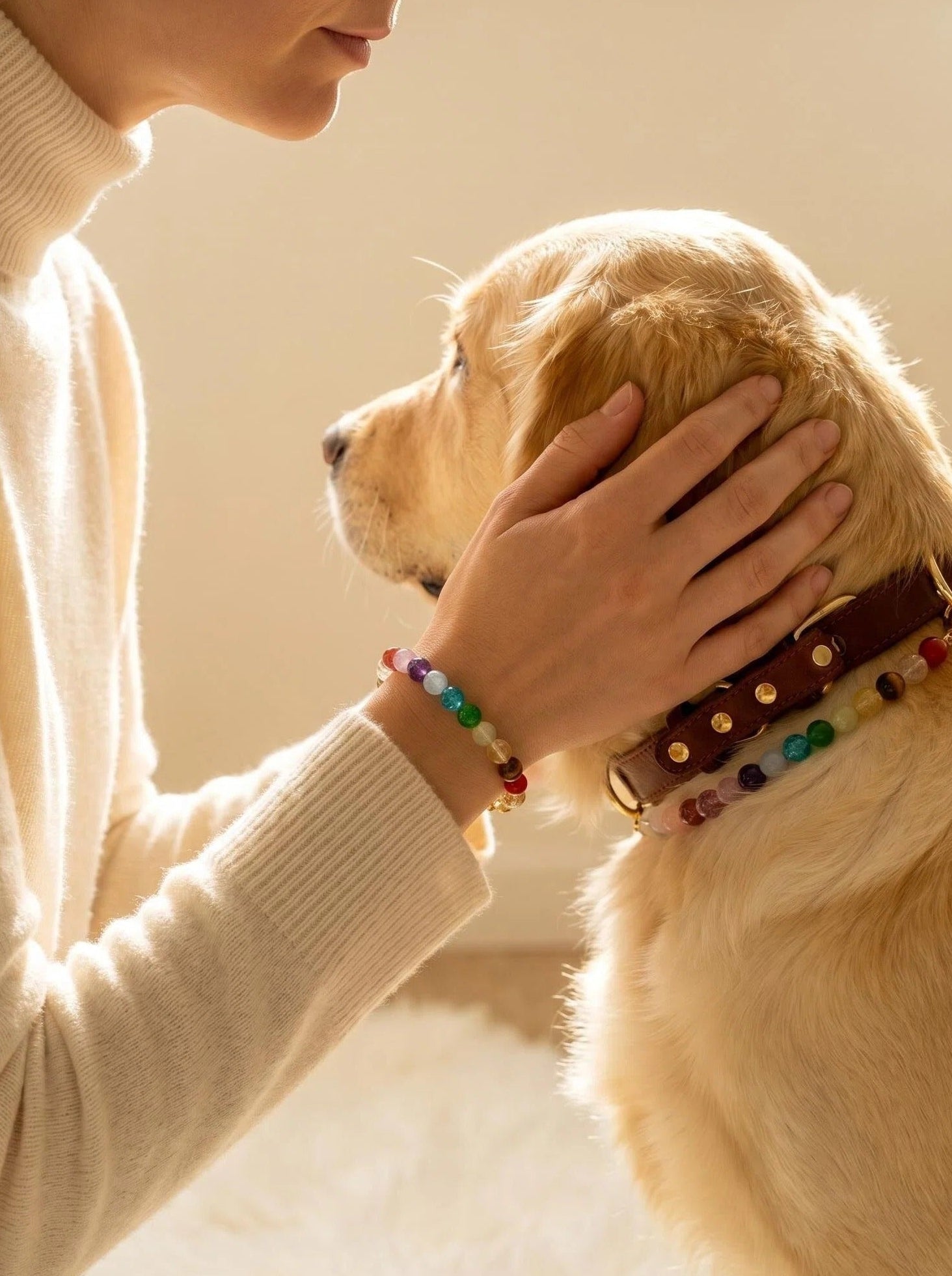 Human & Pet Matching Crystal Set | Seven Chakra Bundle