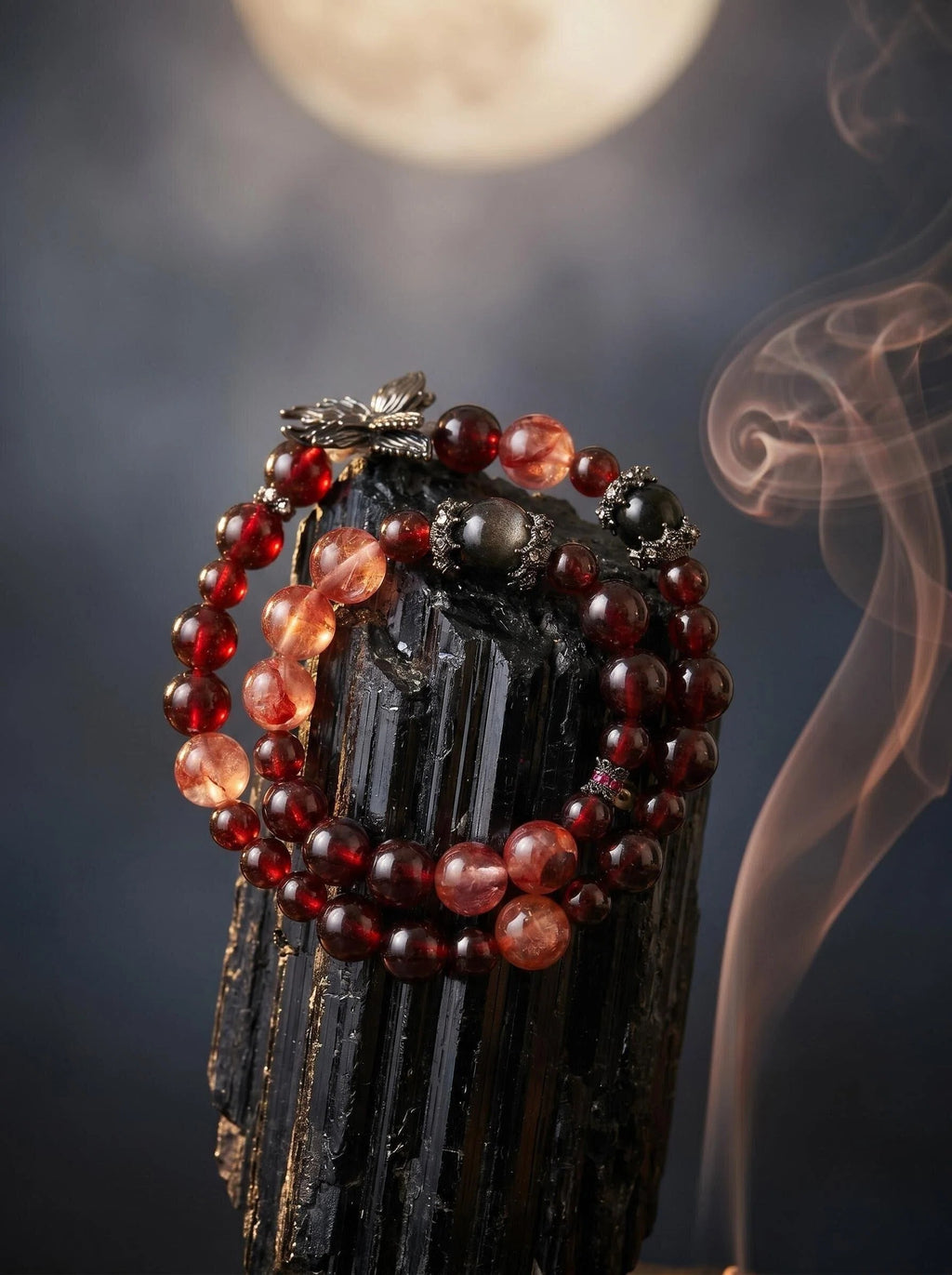 The Crimson Anchor | Vitality & Gothic Protection Wrap