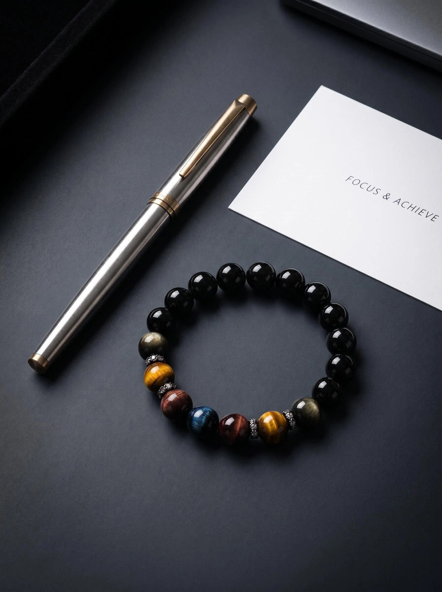 The Inner Compass | Stoic Shield & Momentum Bracelet