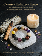 Natural Green Rutilated Quartz, Lepidolite & Dragon Vein Agate Bracelet | Handmade Crystal Bracelet for Confidence, Balance & Protection